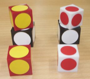 Gehorsame Farbwürfel „Follow the Leader Blocks“