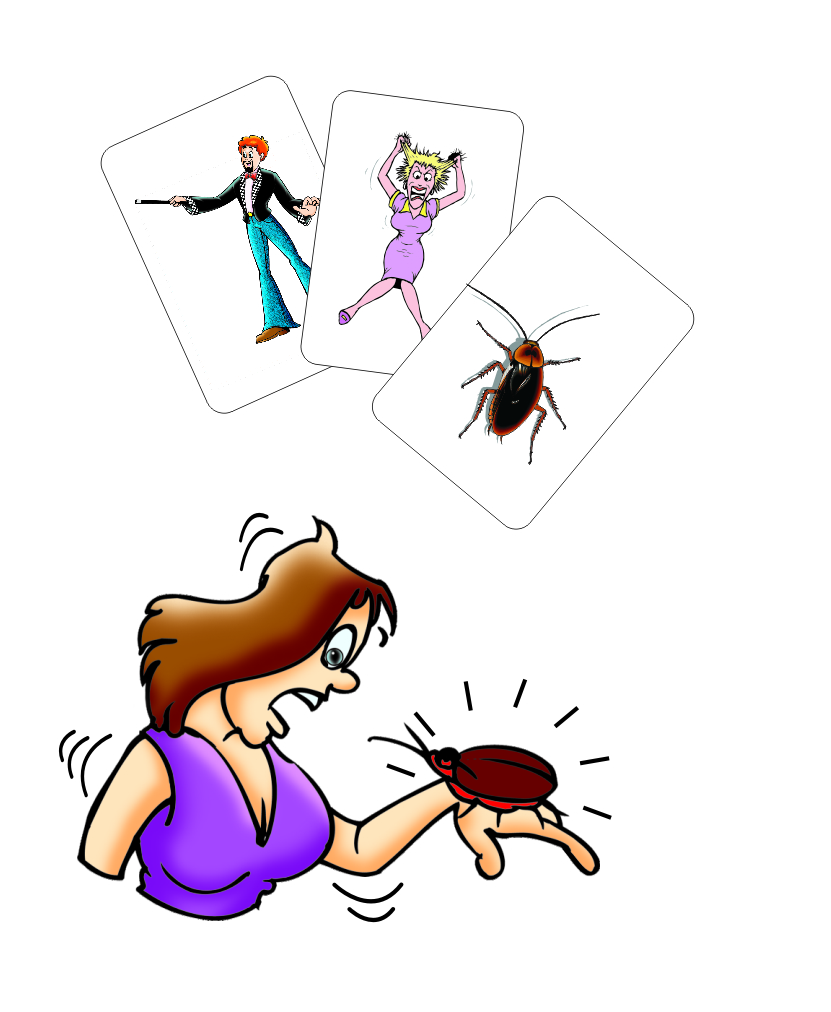 Der Kakerlaken – Schocker! „Disappearing Cockroach“