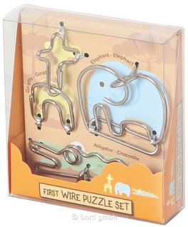 Eureka Drahtpuzzles für Kinder (Eureka First Wire Puzzle Set)