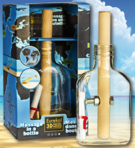 Flaschenpuzzle „Message in a Bottle“ (Eureka)