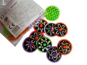 Laserkreisel / Glitterkreisel (je Stück)