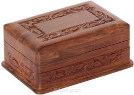 Trickkiste aus Mangoholz
