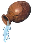 Die unendliche Wasservase - Wasser aus Indien