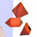 Pyramiden - Puzzle zweiteilig