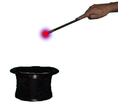 Blinkender Zauberstab (Twinkling Magic Wand)